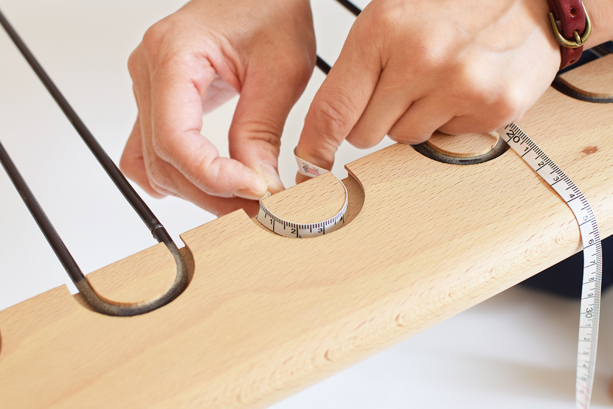 ワイヤースプリングの測り方