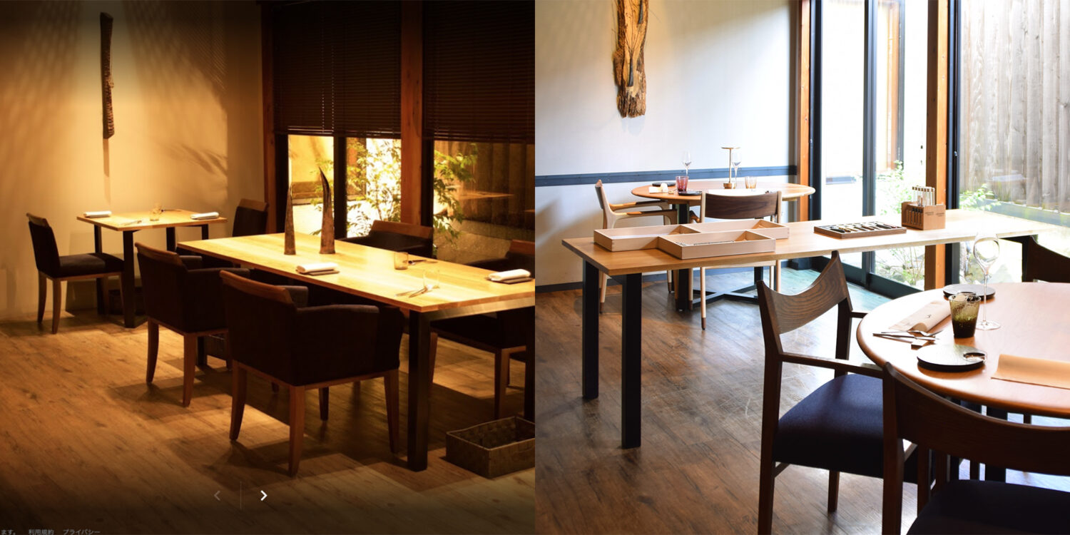 京都府木津川市のリストランテナカモト様の家具をリメイクさせていただきました