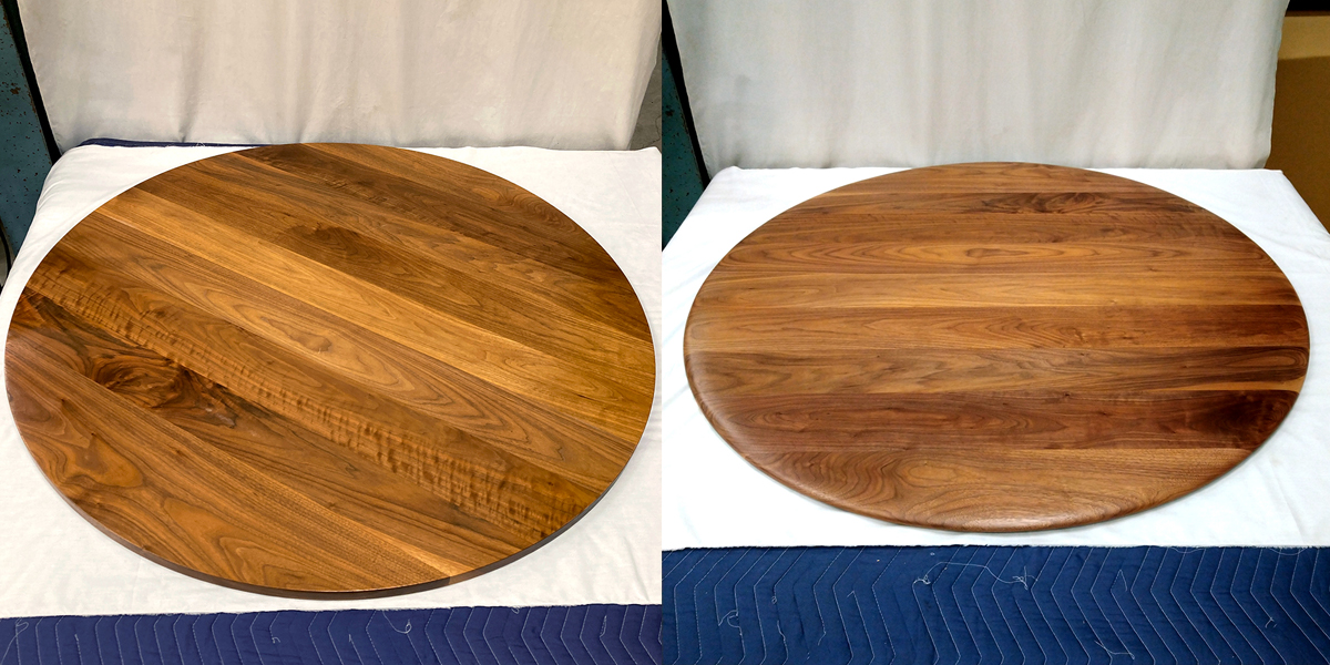 京都府木津川市のリストランテナカモト様の家具をリメイクさせていただきました